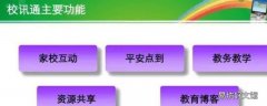 平安家校和校讯通区别