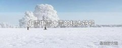 小雪中雪大雪的标志符号