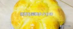 蒸面包需要多少分钟