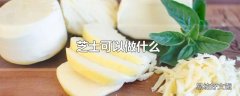 芝士可以做什么