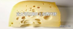 芝士可以用什么东西代替