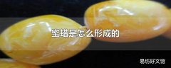 蜜蜡是怎么形成的