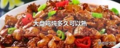 大盘鸡炖多久可以熟