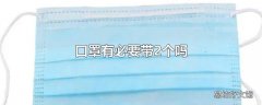 口罩有必要带2个吗