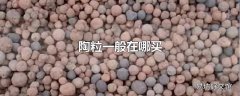 陶粒一般在哪买