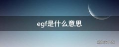 egf是什么意思