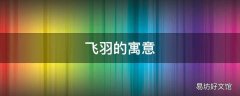 飞羽的寓意