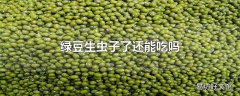 绿豆生虫子了还能吃吗
