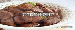 炖牛肉的最佳香料