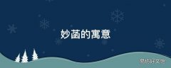 妙菡的寓意