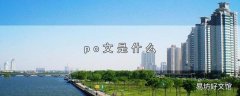 po文是什么