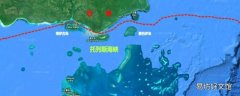 托雷斯海峡在世界地图上的位置