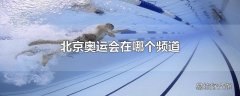 北京奥运会在哪个频道