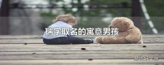 瑞字取名的寓意男孩