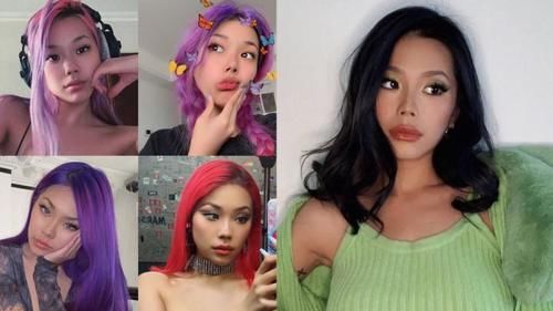 万妮达 新说唱万妮达胸口打码，要不下次让她穿校服？
